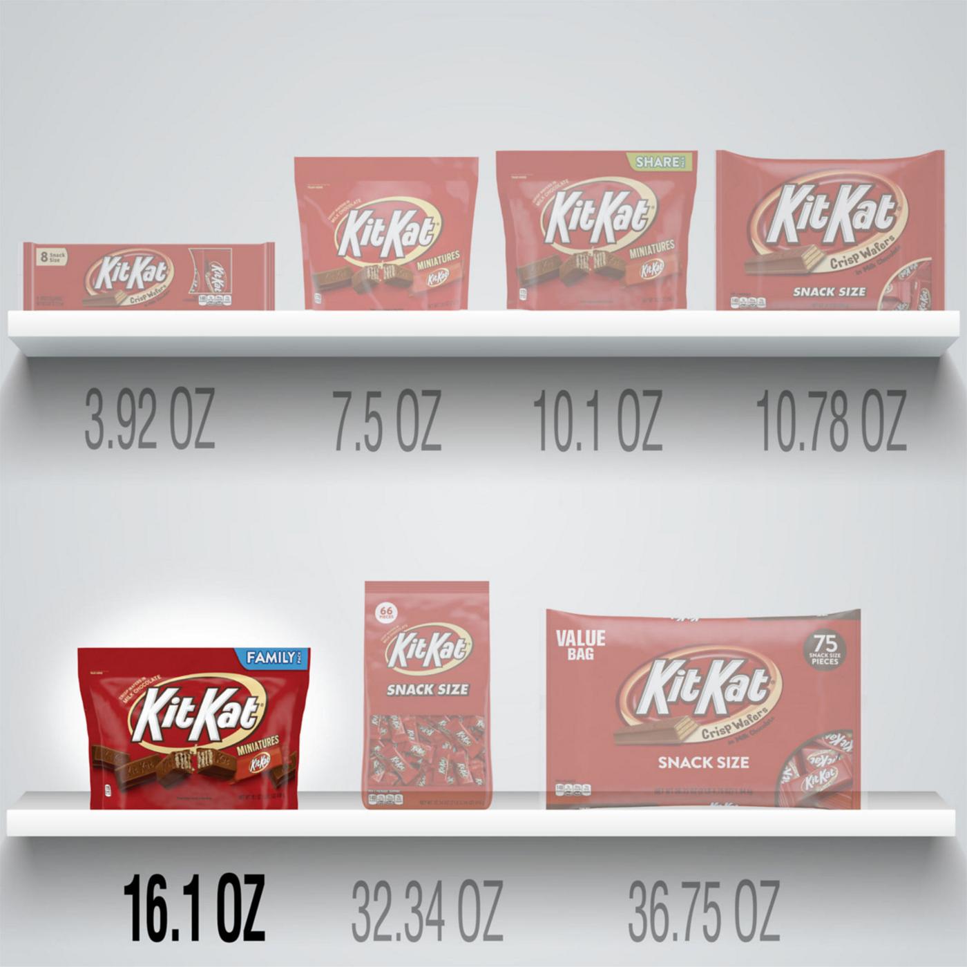 Kit Kat Miniatures Milk Chocolate Candy Bars Family Pack; image 2 of 6
