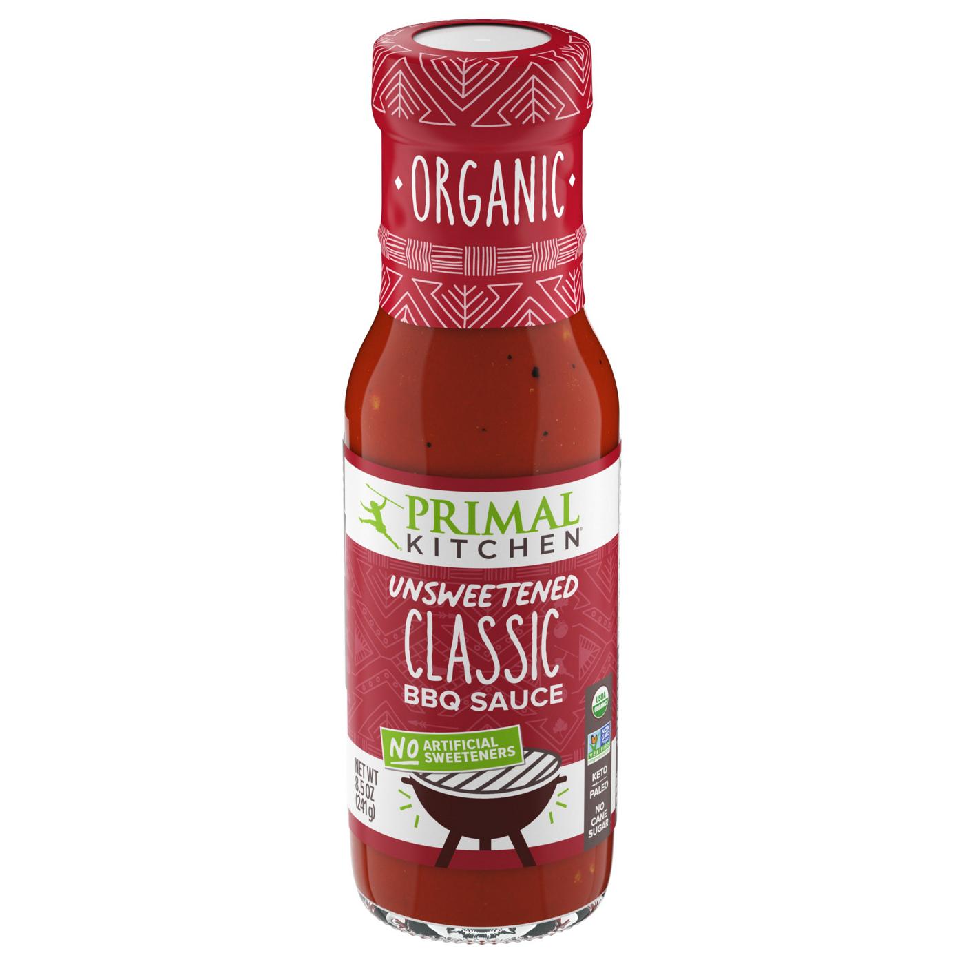 Primal Kitchen Unsweetened Classic BBQ Sauce; image 1 of 6