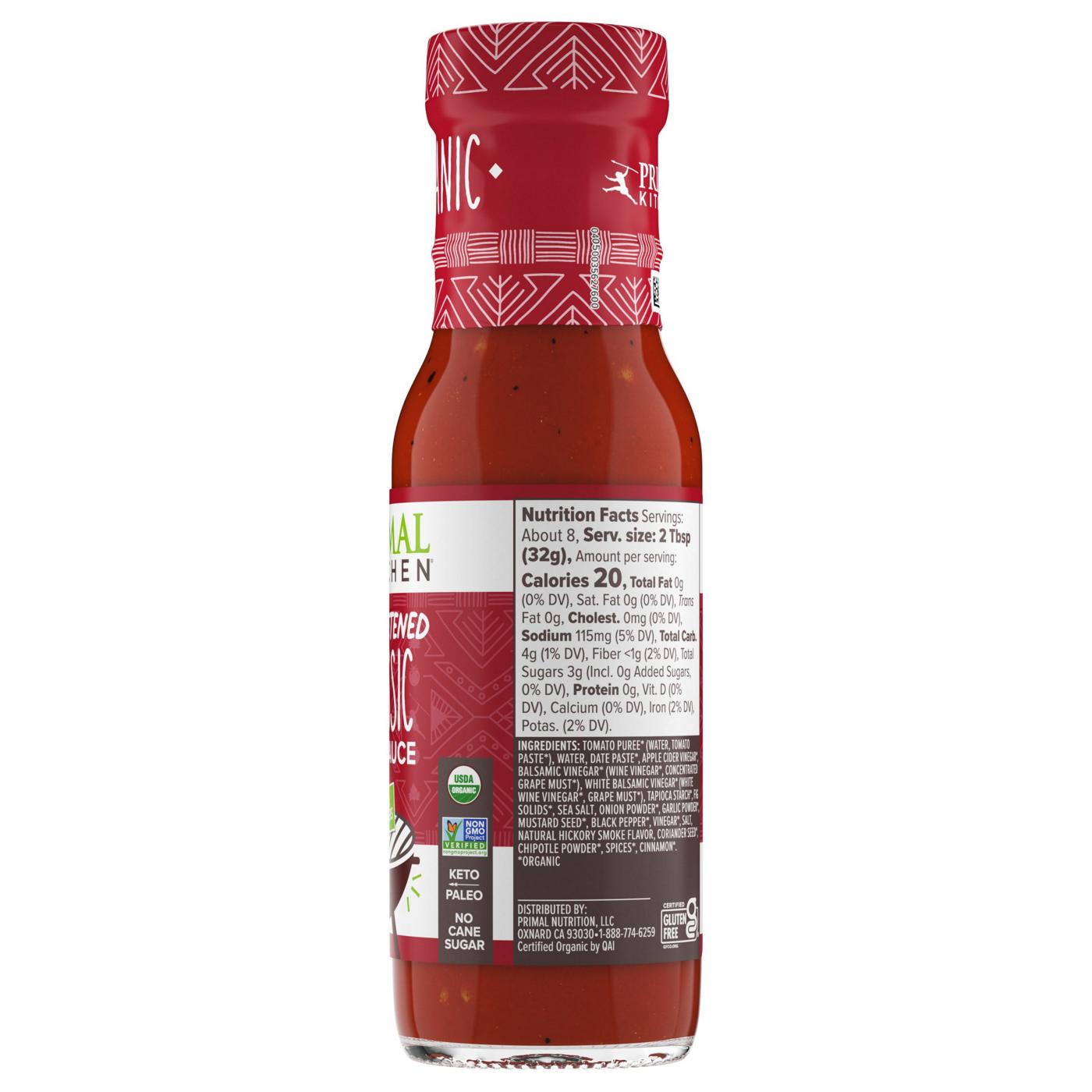Primal Kitchen Unsweetened Classic BBQ Sauce; image 3 of 6