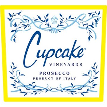 Cupcake Vineyards Glera/Prosecco Italy Sparkling Wine 3 pk Bottles, 187 mL