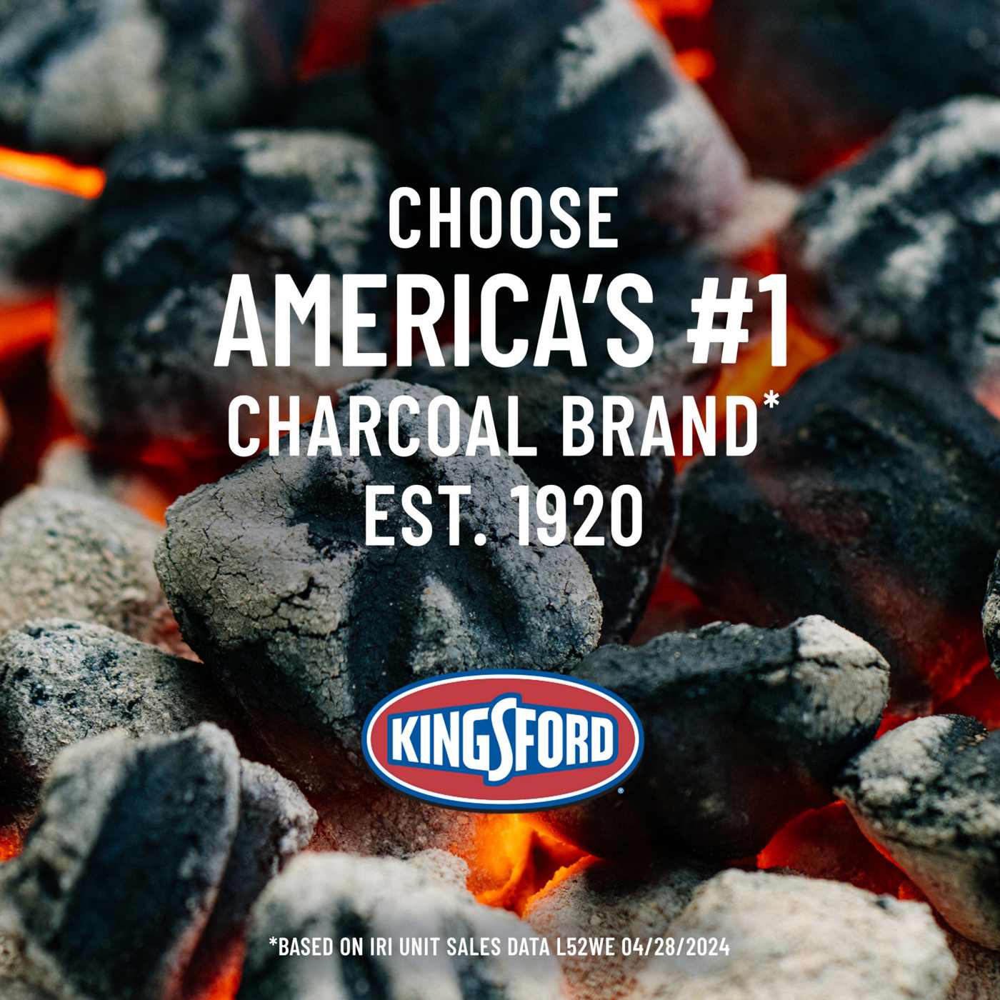 Kingsford Charcoal Briquettes with Signature Mesquite, BBQ Charcoal for Grilling; image 2 of 11