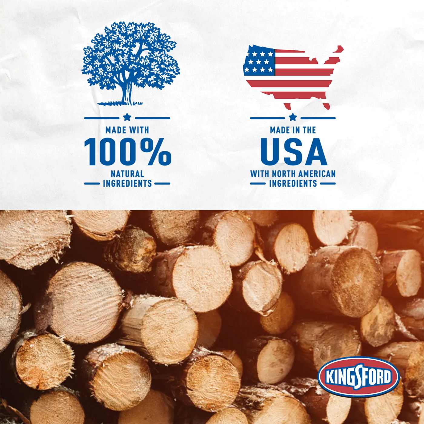 Kingsford Charcoal Briquettes with Signature Mesquite, BBQ Charcoal for Grilling; image 3 of 11