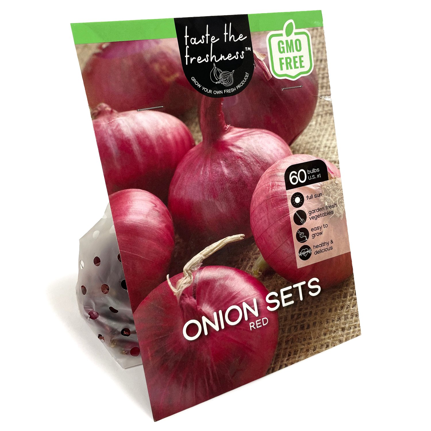 Van Zyverden Onion Sets - Red - Shop Seeds at H-E-B