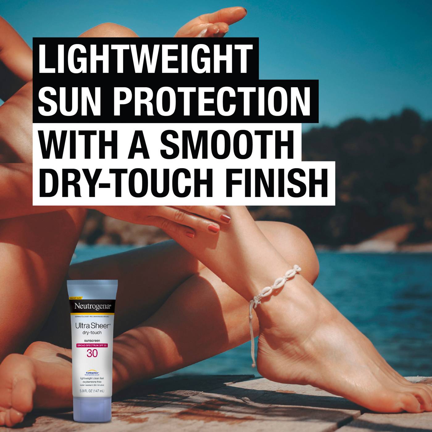 Neutrogena Ultra Sheer Dry-Touch Sunscreen Lotion - SPF 30; image 4 of 8