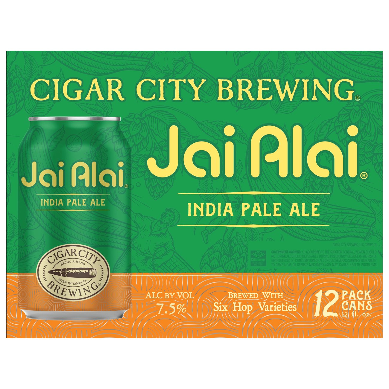 Cigar City Brewing Jai Alai Beer 12 oz Cans Shop Beer at HEB