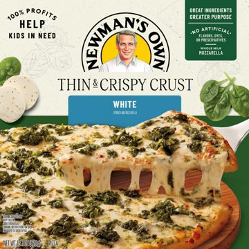Newman's Own White Thin & Crispy Crust Frozen Pizza