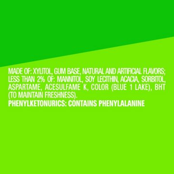 Extra Refreshers Spearmint Sugar Free Chewing Gum, 40 pc