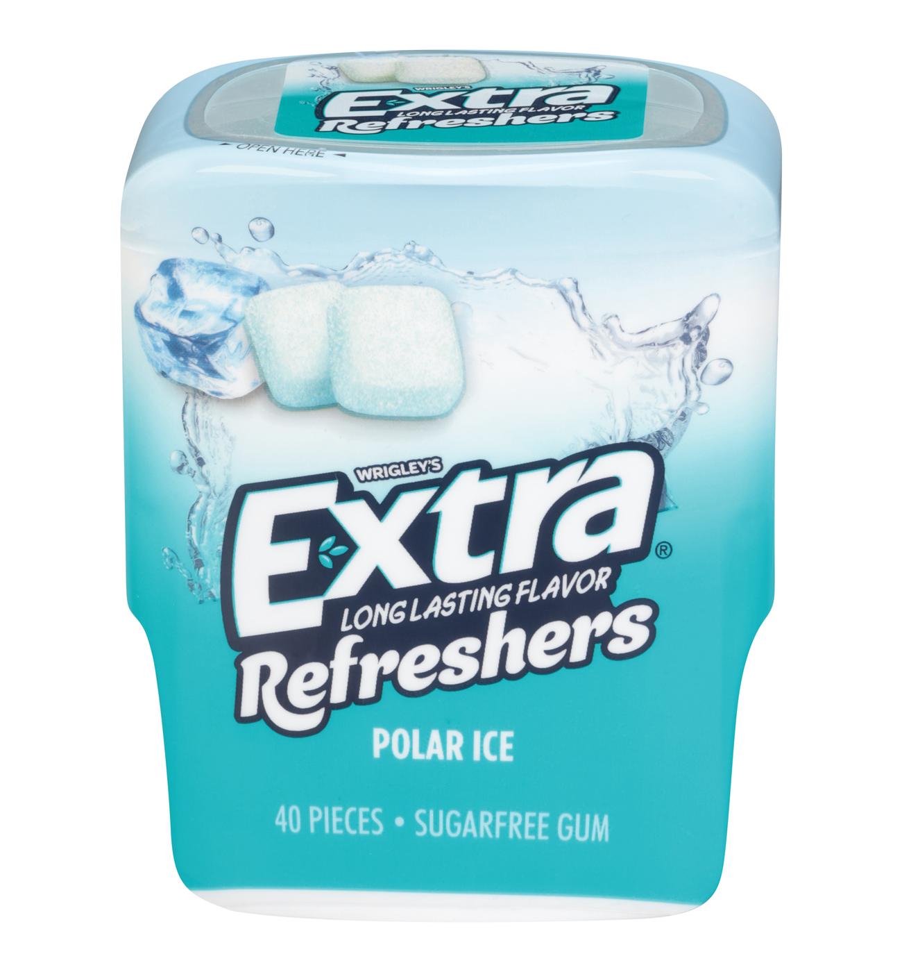 Extra Refreshers Polar Ice Sugarfree Chewing Gum; image 1 of 2