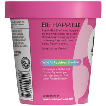 Baskin Robbins Wild 'N Reckless Sherbet