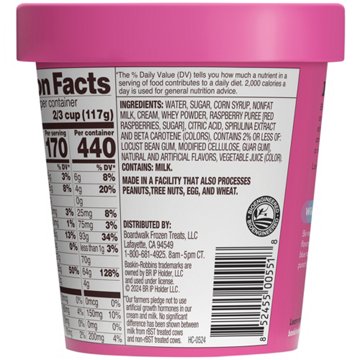 Baskin Robbins Wild 'N Reckless Sherbet