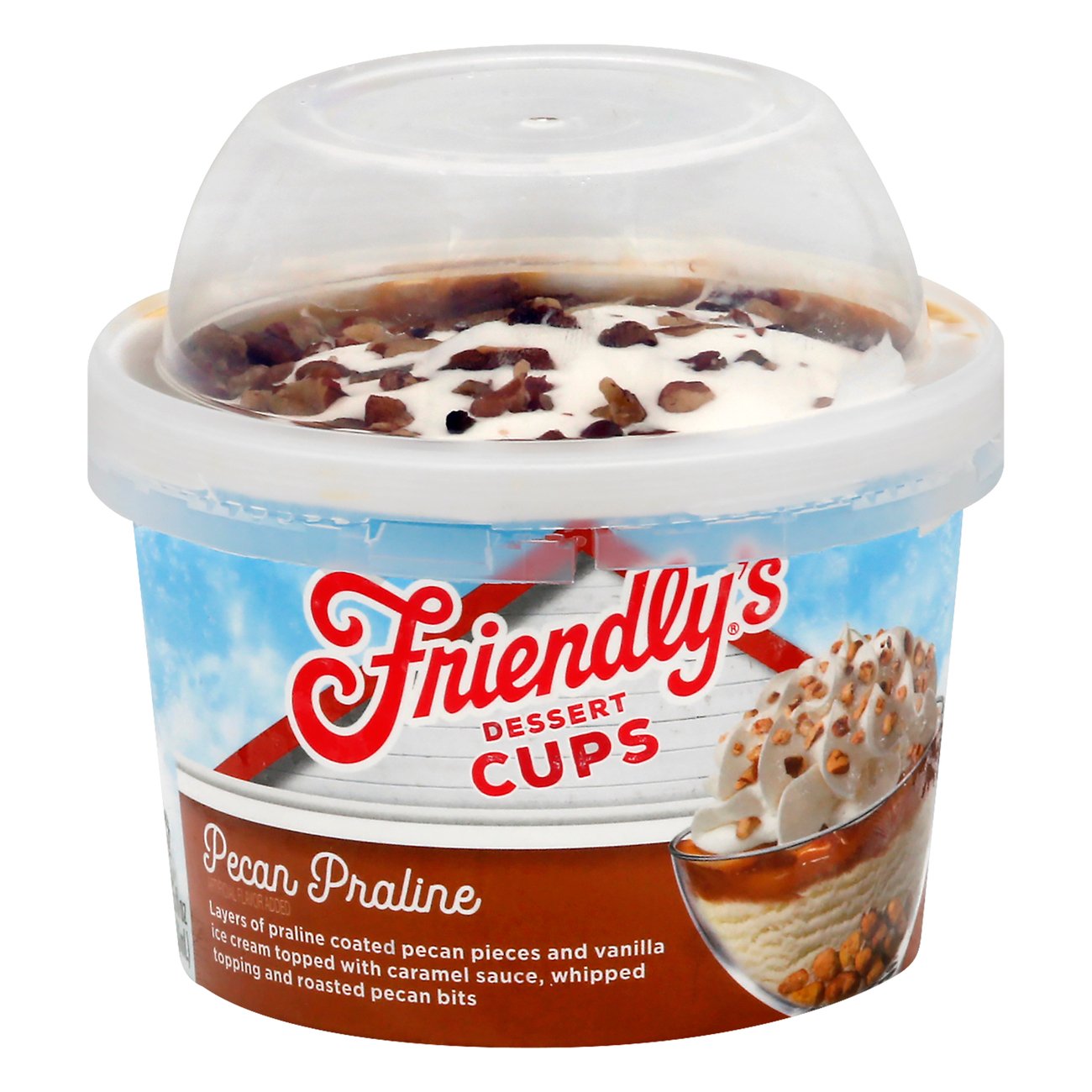 Friendlys Pecan Praline Dessert Cup Shop Ice Cream & Treats at HEB