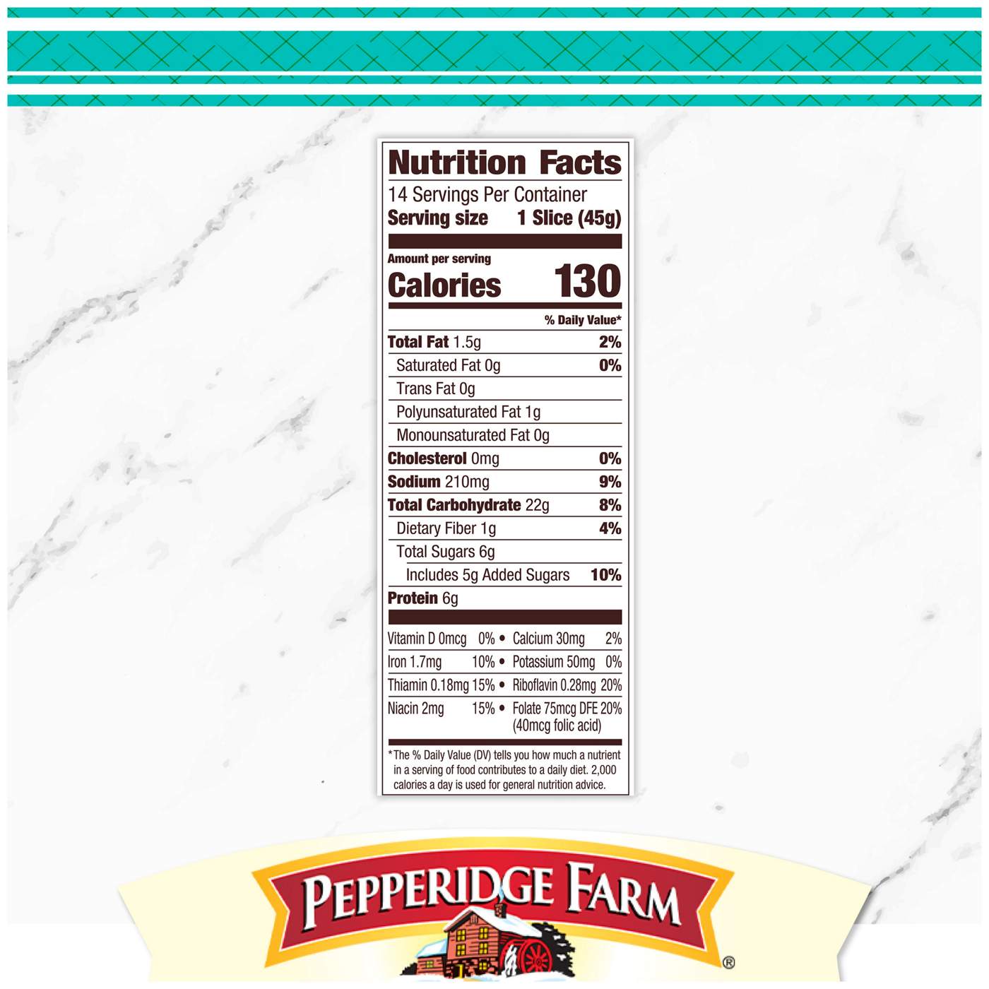 Pepperidge Farm Farmhouse Sweet Hawaiian Bread; image 8 of 9