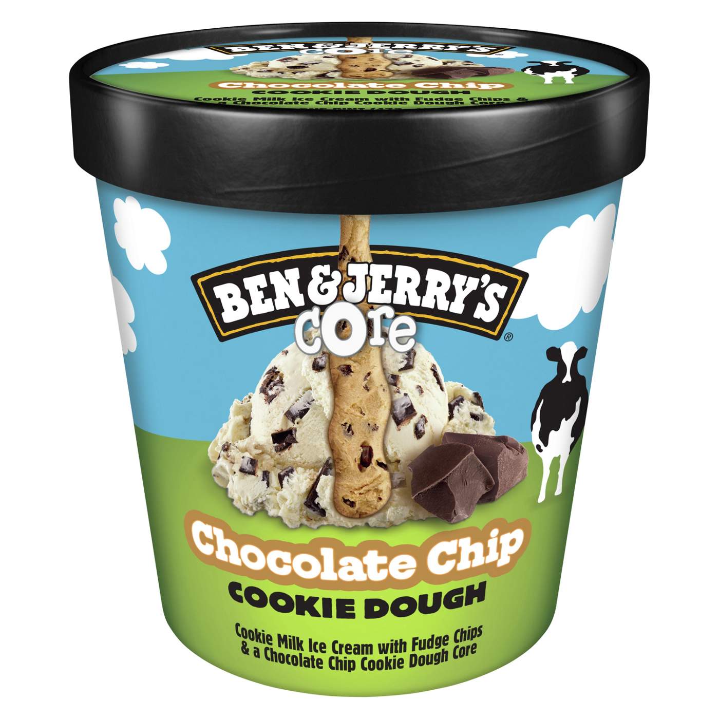 Ben & Jerry's Chocolate Chip Cookie Dough Core Ice Cream; image 1 of 6