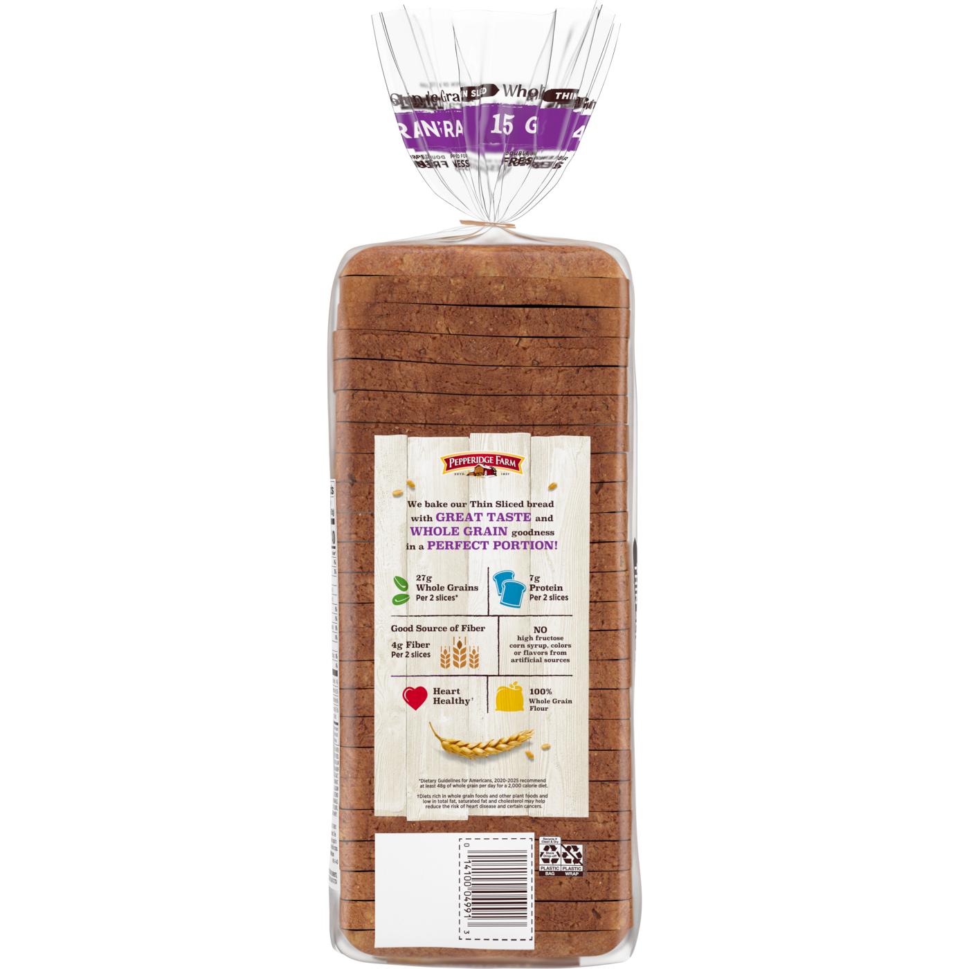 Pepperidge Farm 15 Grain Bread; image 5 of 6