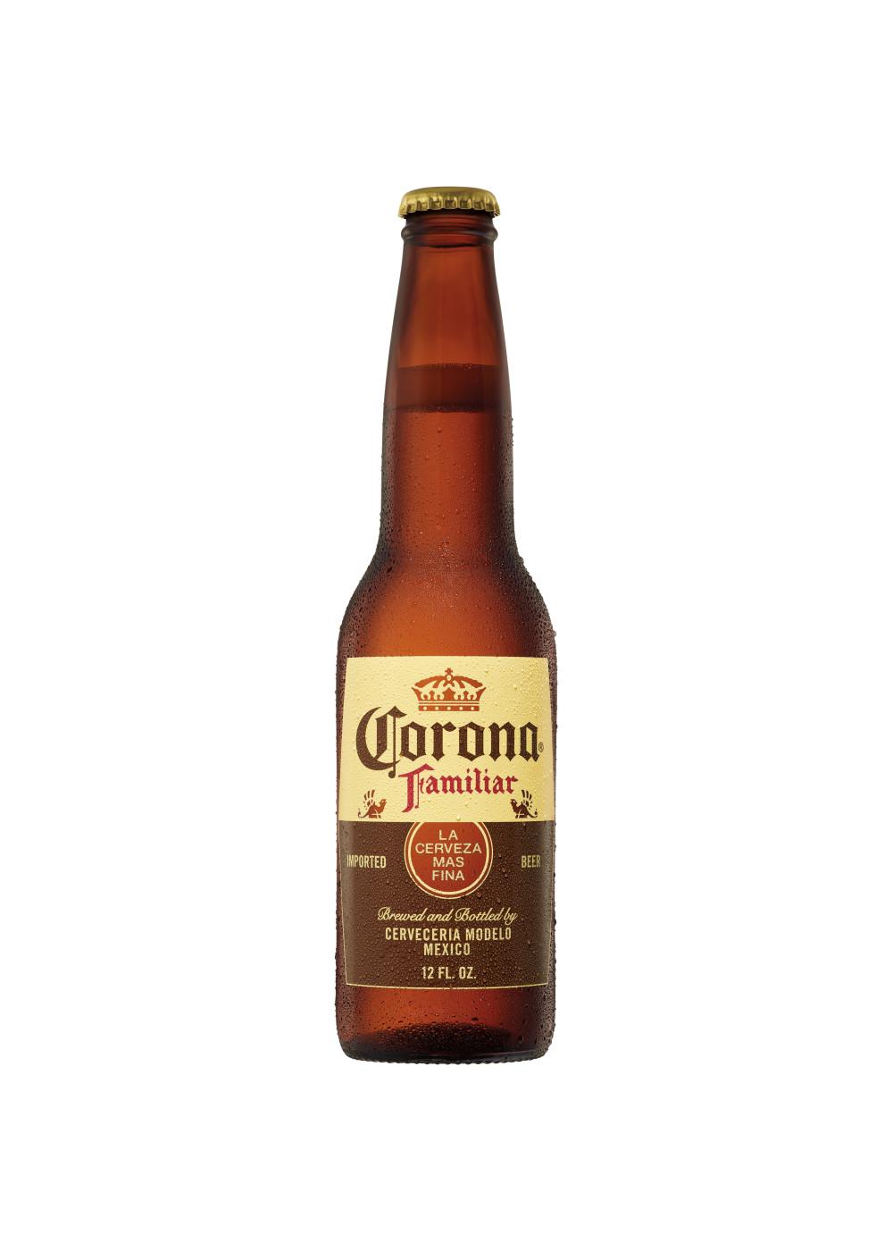 Corona Familiar Mexican Lager Beer Bottles 24 pk; image 5 of 6