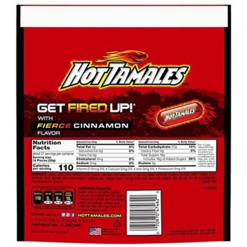 Hot Tamales Fierce Cinnamon Chewy Candy, 28.8 oz