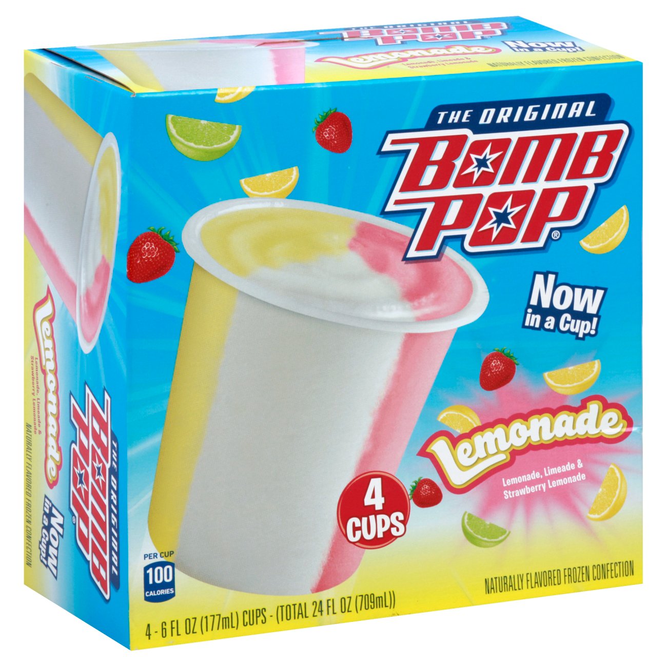 Bomb Pop The Original Lemonade Cups - Shop Bars & Pops at H-E-B