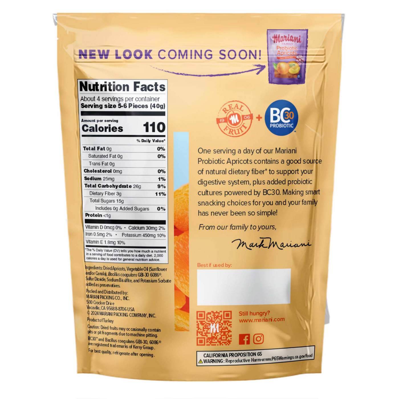 Mariani Probiotic Apricots; image 3 of 4