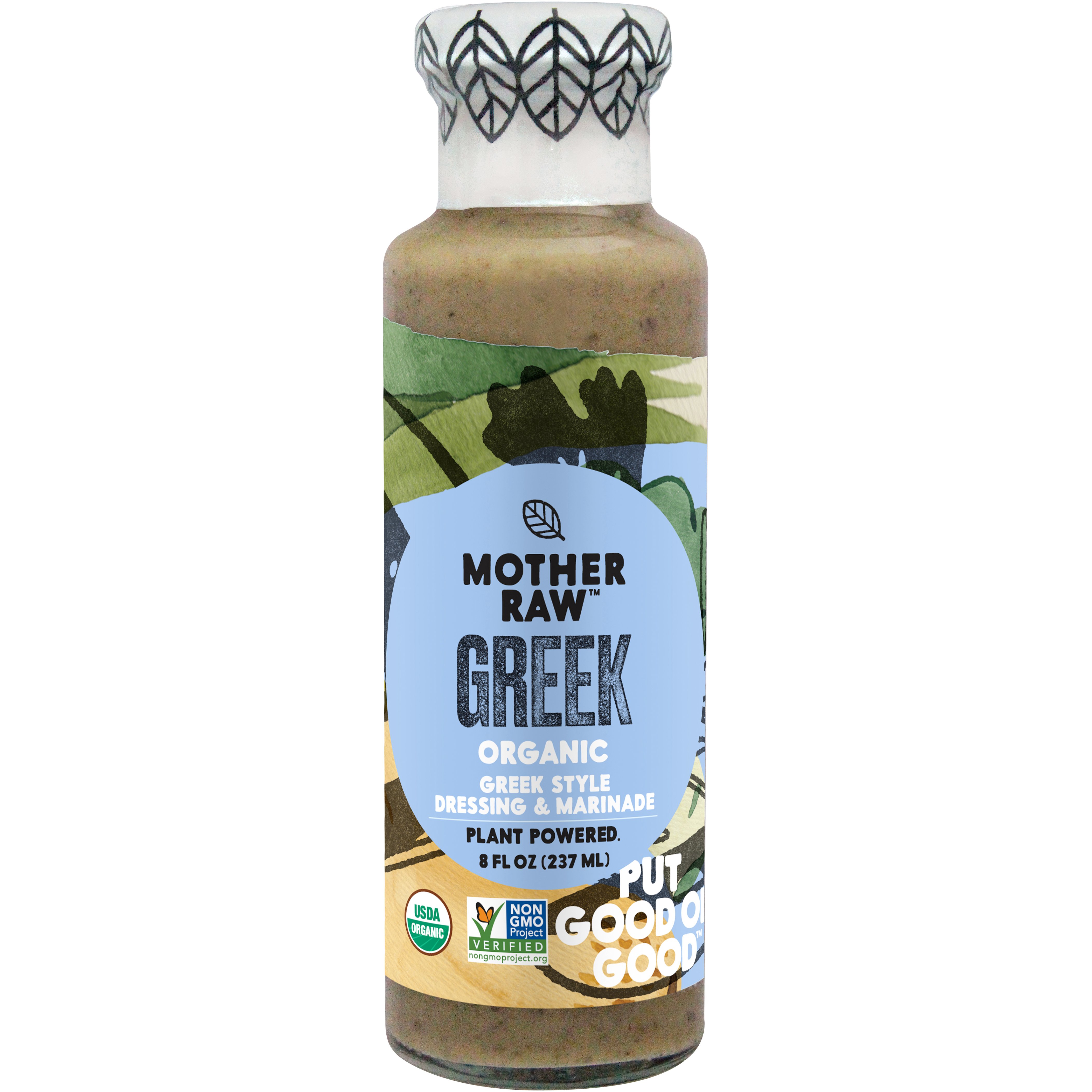 Mother Raw Organic Greek Dressing and Marinade Shop Salad Dressings
