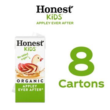 Honest Kids Organic Appley Ever After 8 pk Juice Boxes, 6 oz