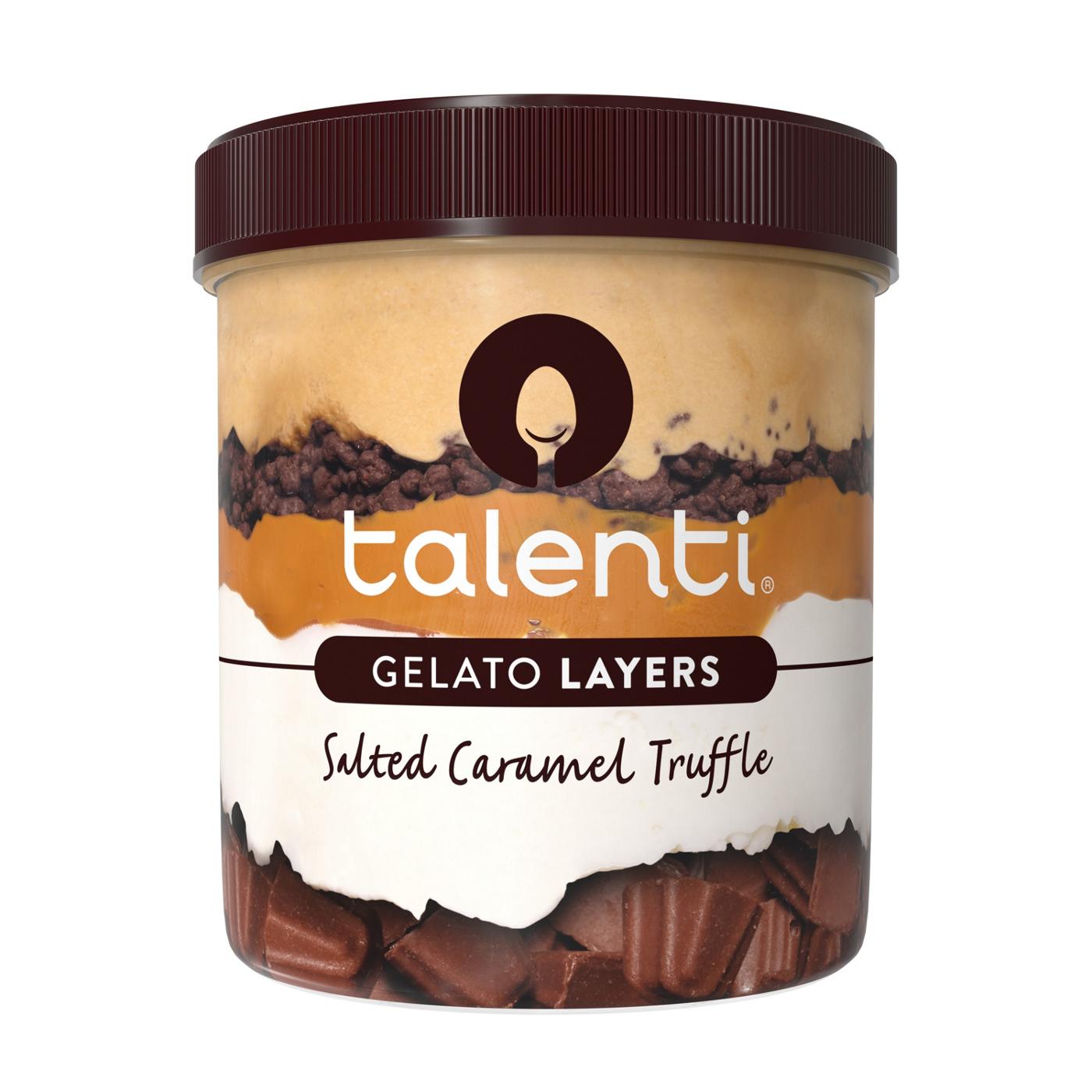 Talenti Gelato Layers Salted Caramel Truffle; image 1 of 3