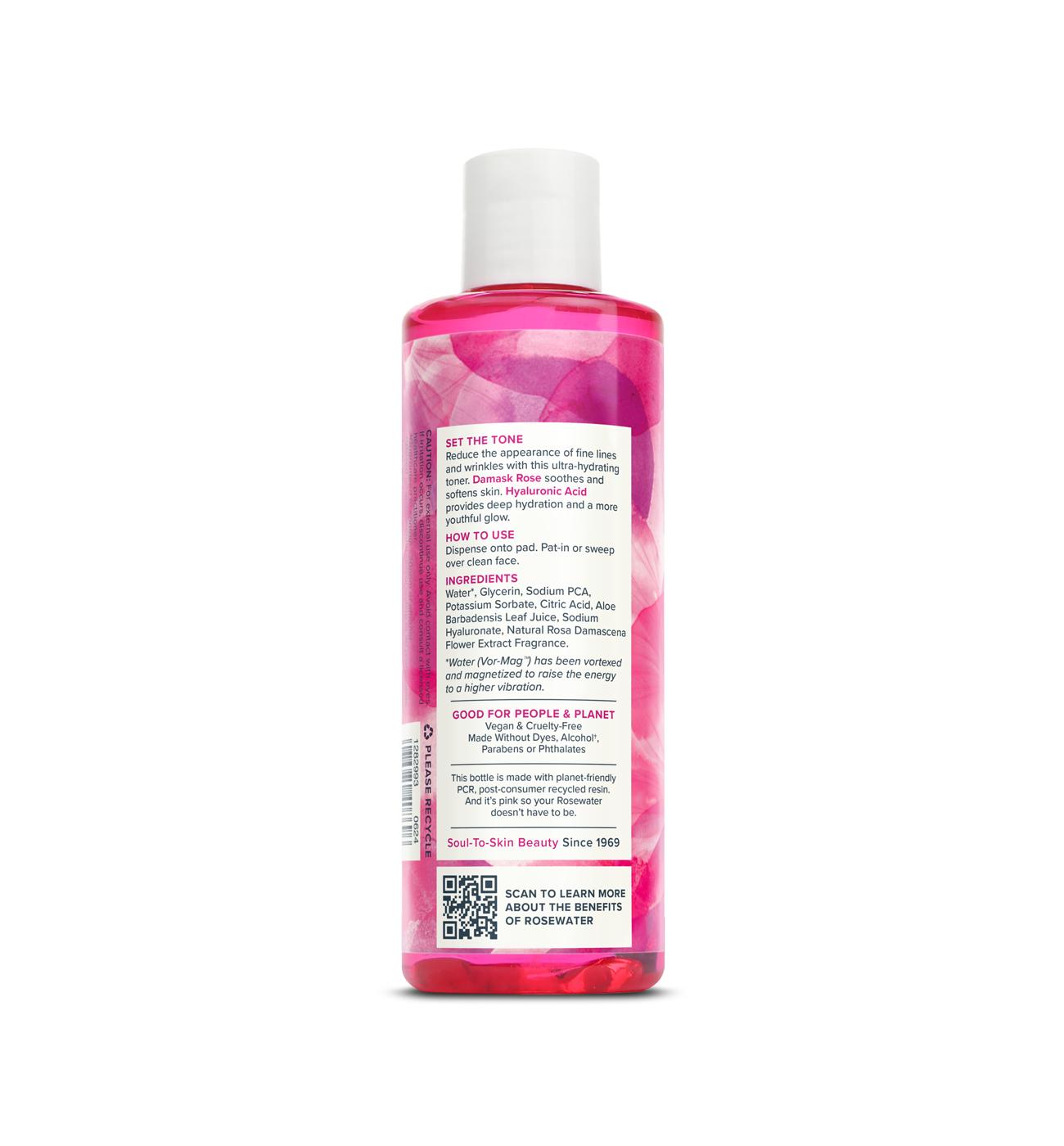 Heritage Store Rosewater Facial Toner; image 2 of 2