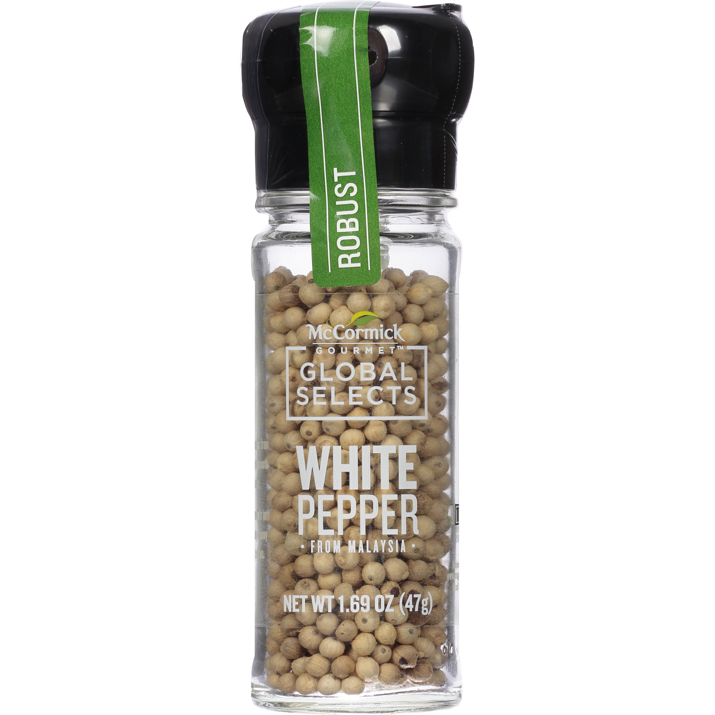 McCormick Gourmet Global Selects White Pepper Grinder Shop Herbs