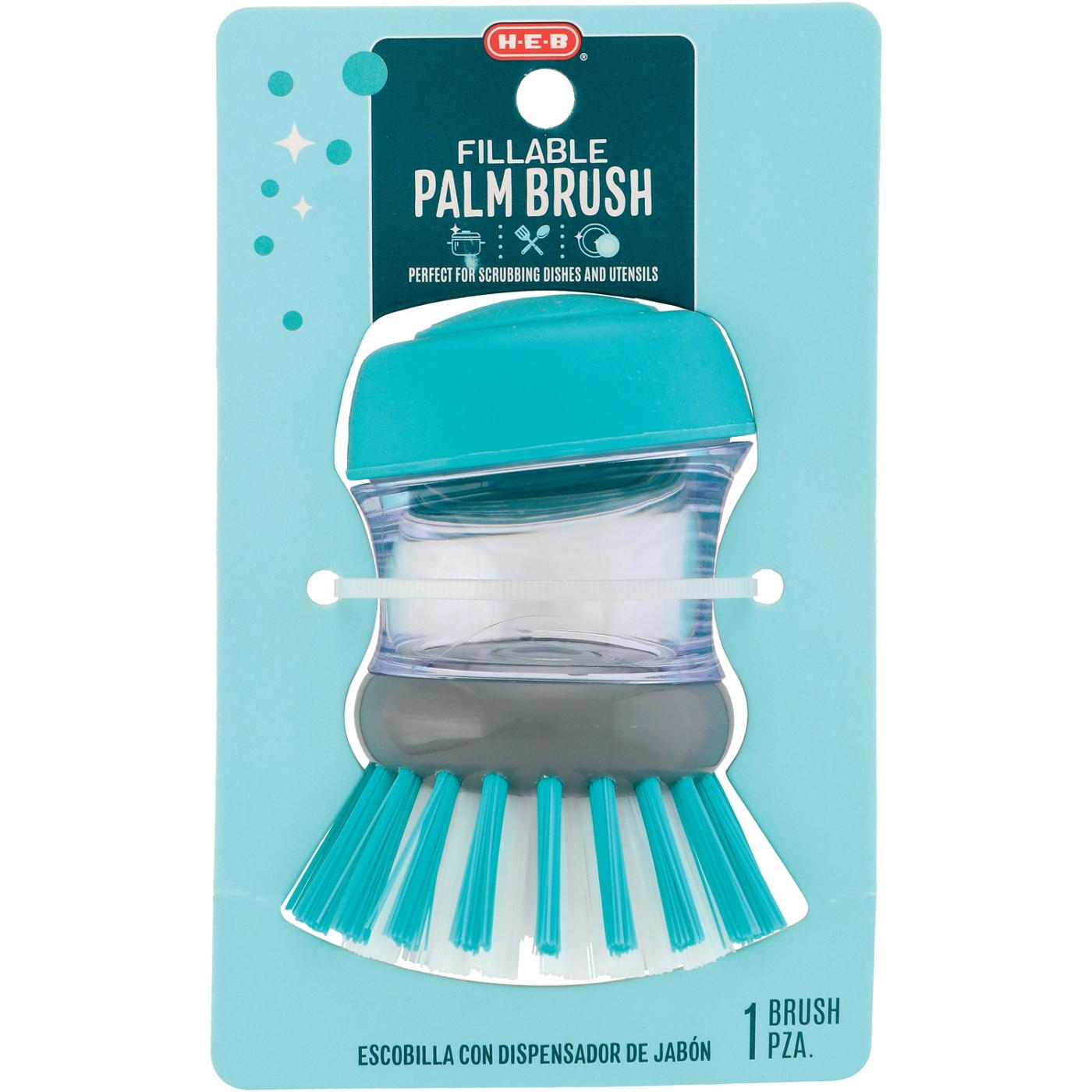 Bright Box Labs Hand Held Cleaning Dish Brush - Green - Shop Sponges &  Scrubbers at H-E-B