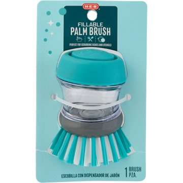 H-E-B Fillable Palm Brush