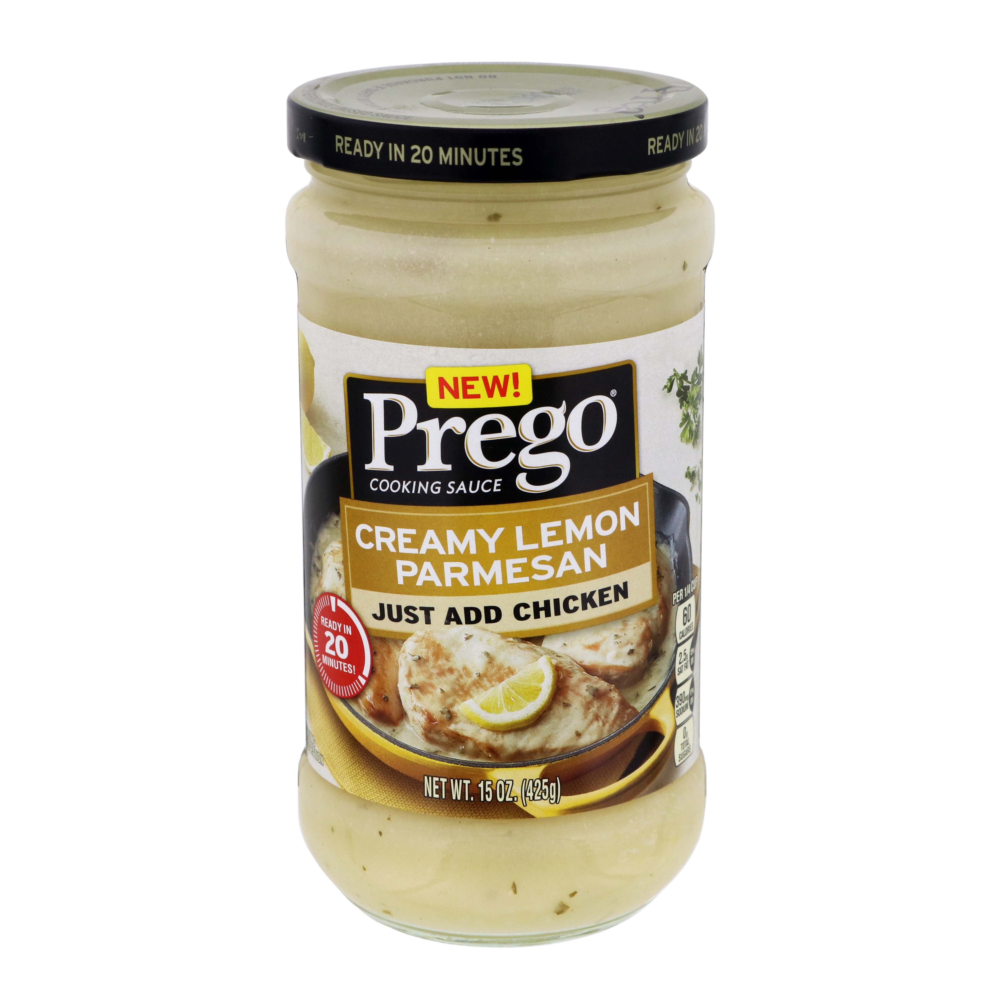 Prego Cooking Sauce  Creamy Lemon  Parmesan Shop Cooking 