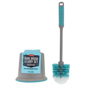 H-E-B Toilet Bowl Brush & Caddy Set