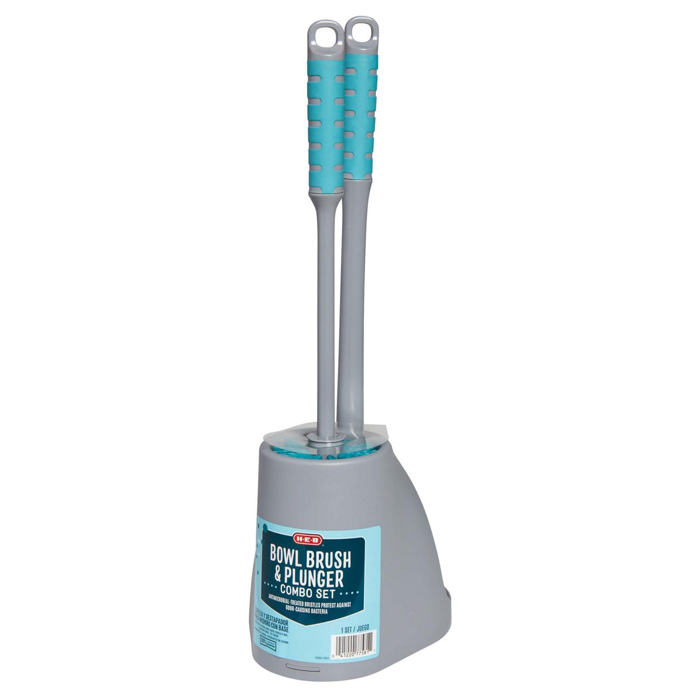 H-E-B Bowl Brush & Plunger Combo Set; image 1 of 2