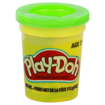 Play-Doh Single Can - Neon Green, 4 oz