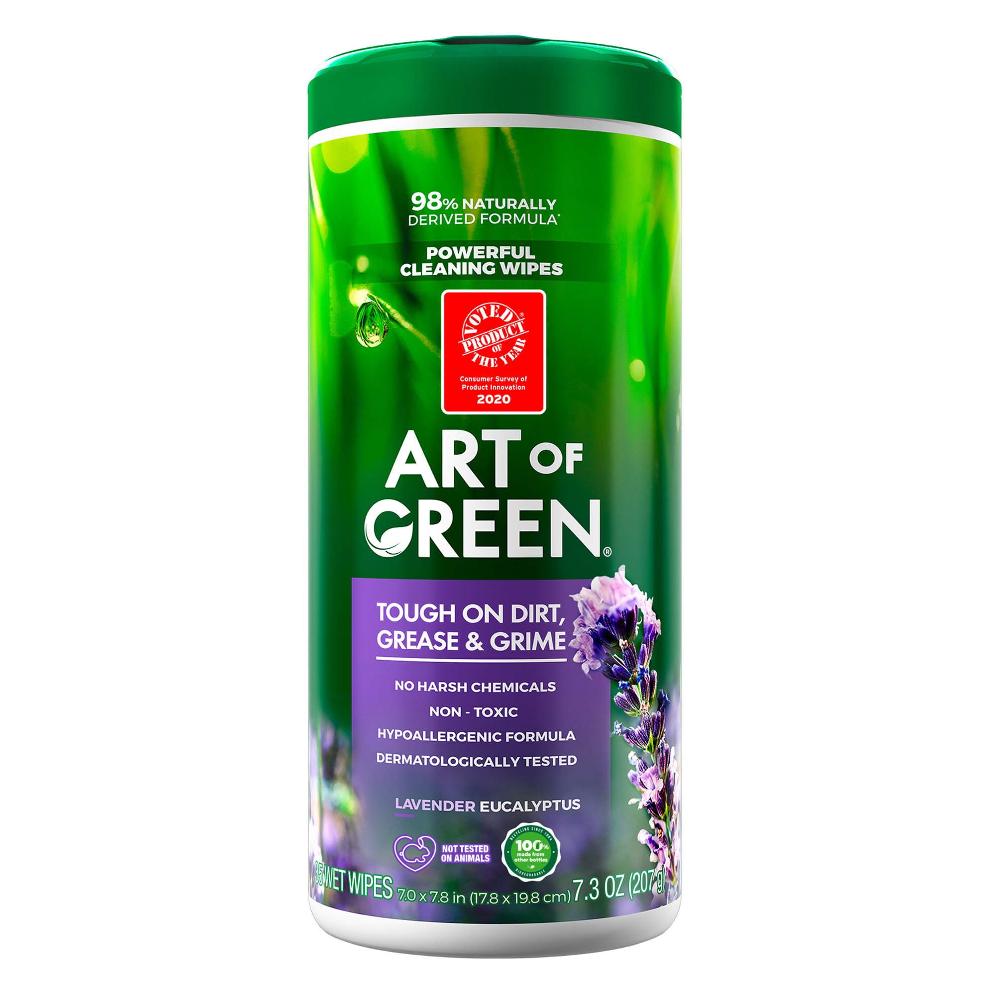 Art of Green Lavender Eucalyptus Cleaning Wipes Shop All Purpose