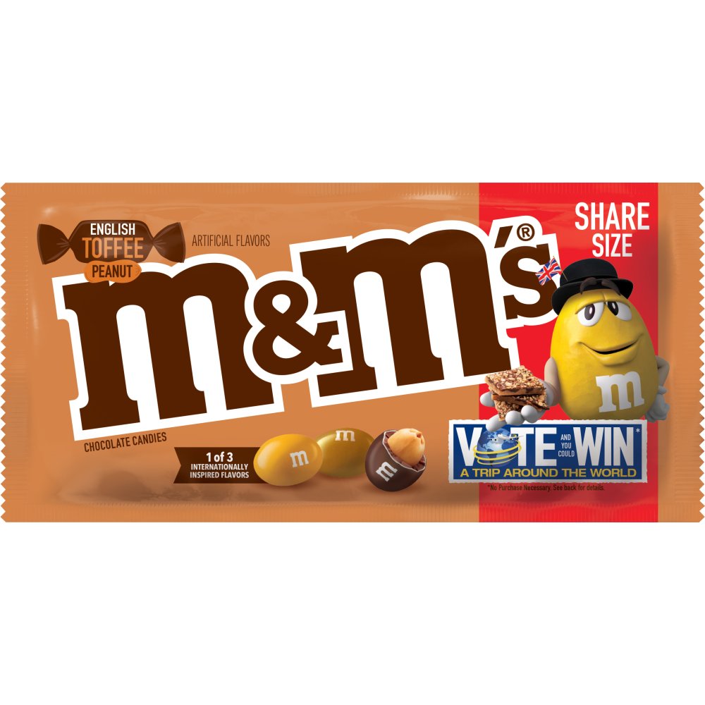 Nutrition & Ingredients for Toffee Peanut M&M's