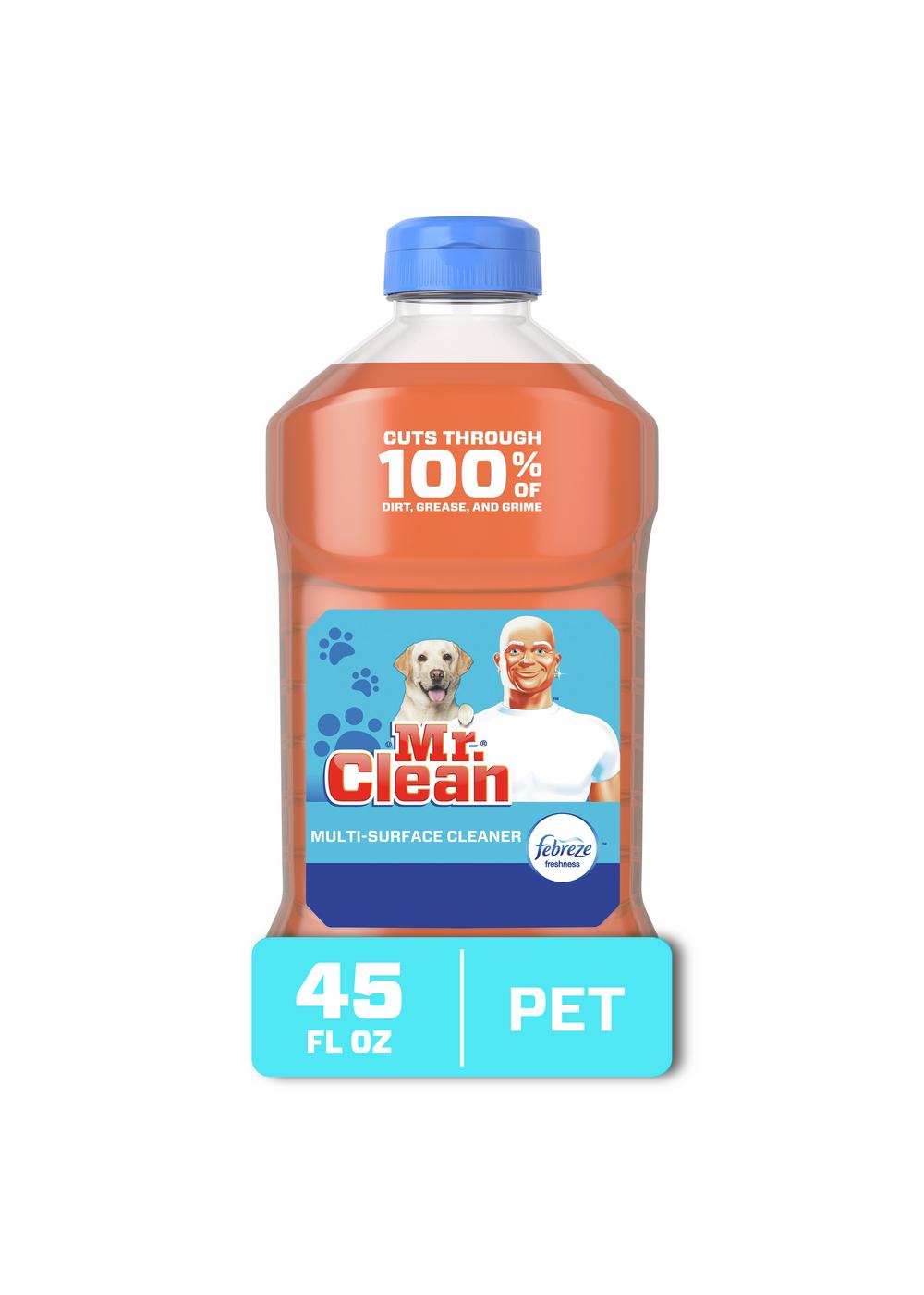 Mr. Clean Pet Multi-Surface Liquid Cleaner with Febreze; image 3 of 7