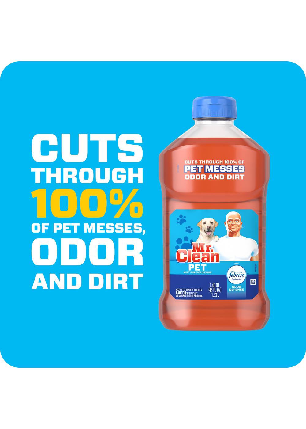 Mr. Clean Pet MultiSurface Liquid Cleaner with Febreze Shop All