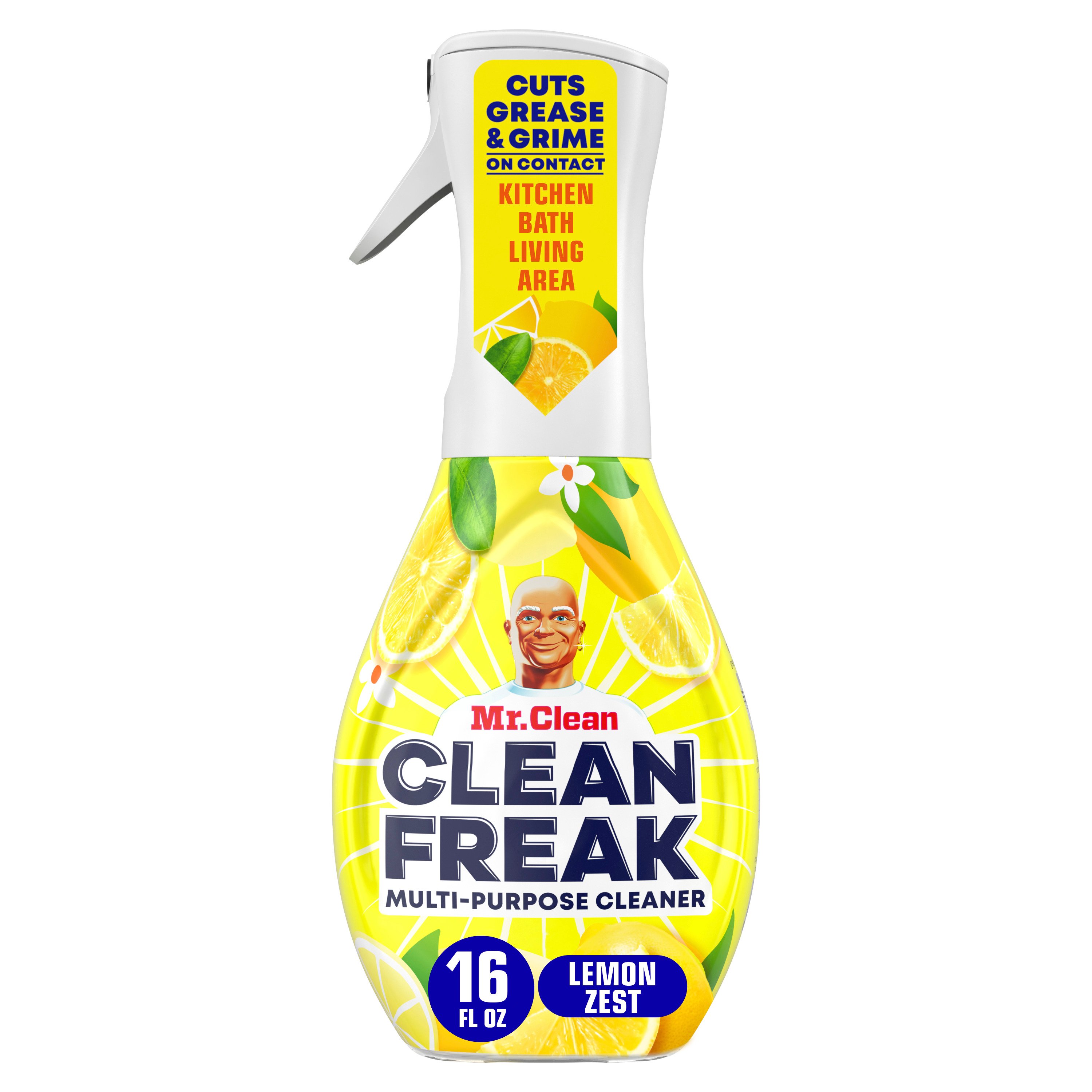 Mr. Clean Clean Freak Lemon Zest Deep Cleaning Mist Starter Kit - Shop All  Purpose Cleaners at H-E-B