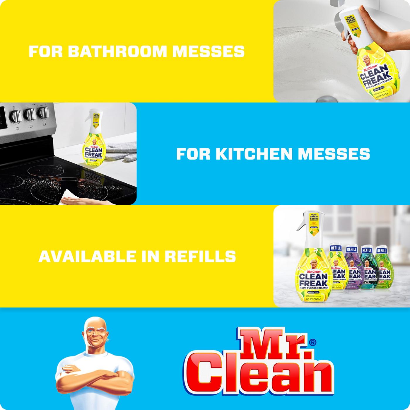 Mr. Clean Clean Freak Lemon Zest Deep Cleaning Mist Starter Kit; image 6 of 10