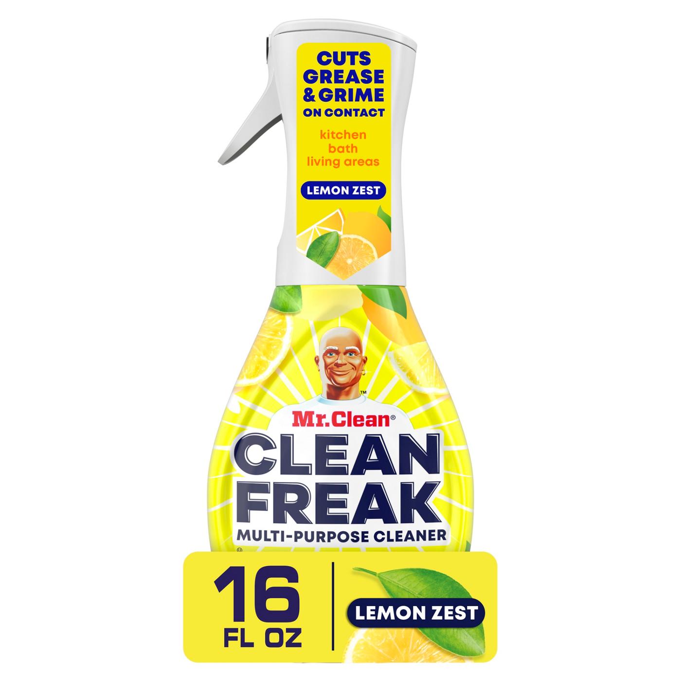 2-Pack Mr. Clean Clean Freak Deep Cleaning Mist Lemon Zest 16 fl.oz Refill