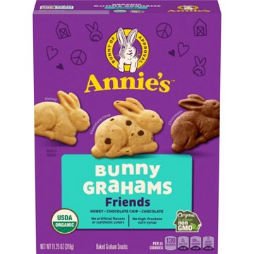Annie's Organic Friends Bunny Grahams, 11.25 oz