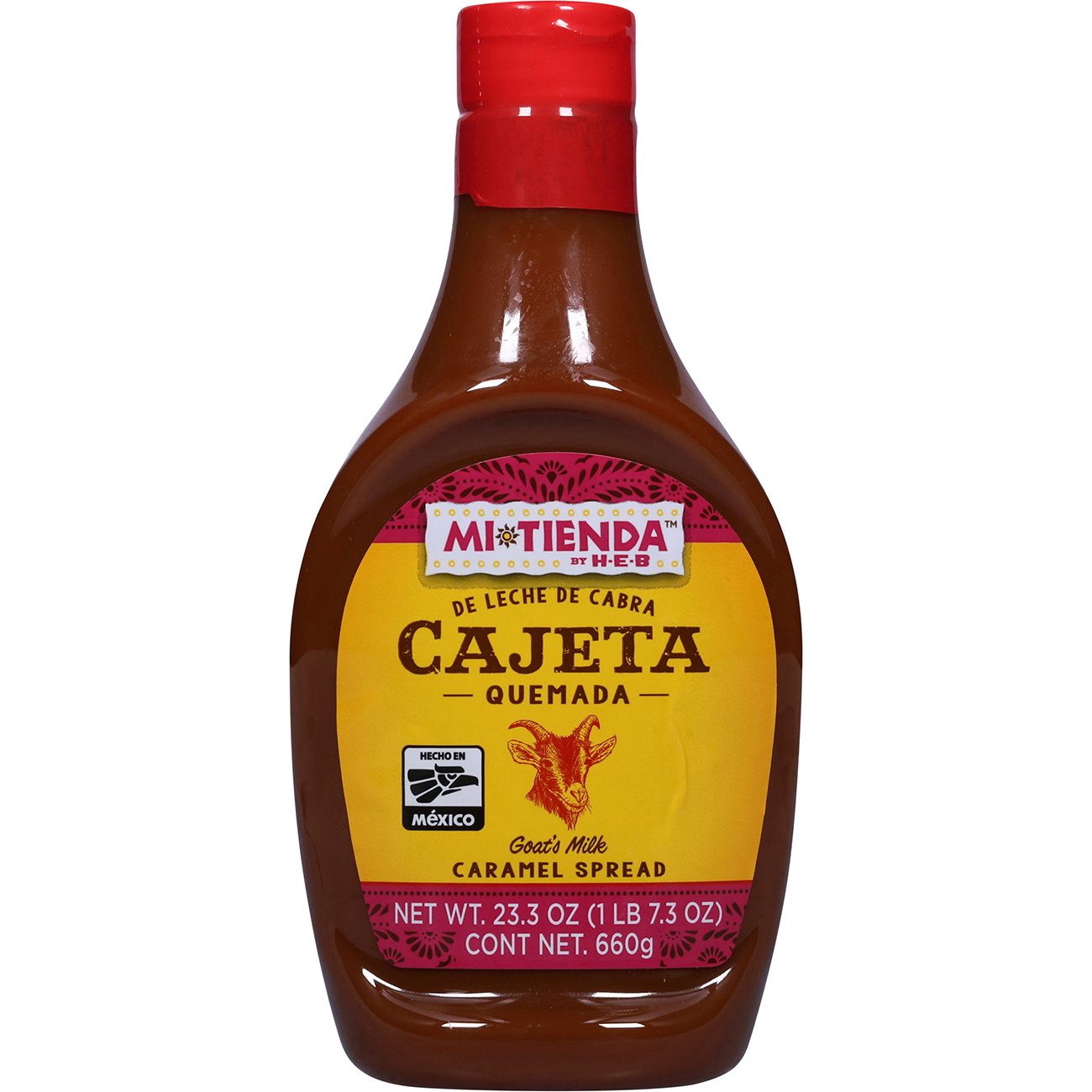 H-E-B Mi Tienda de Leche de Cabra Cajeta Quemada Caramel Sauce, 23.3 oz