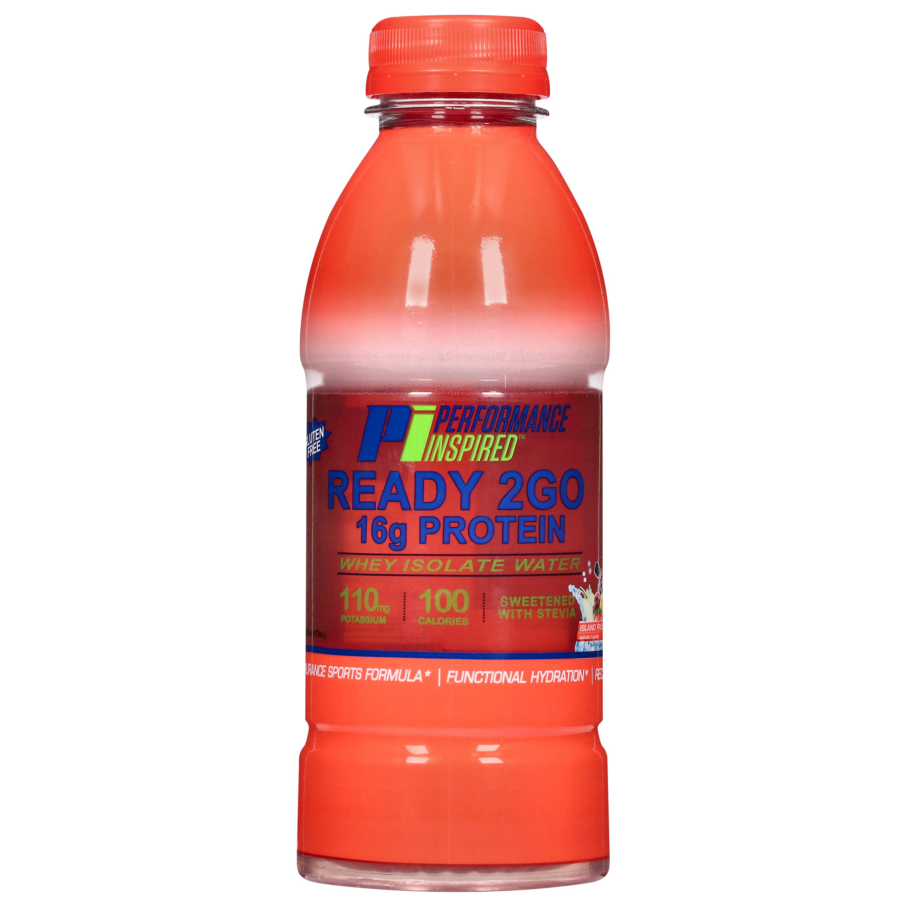 Performance Inspired Ready 2GO Whey Protein Isolate Island Fruit Punch