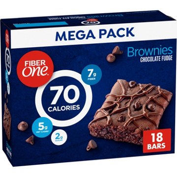 Fiber One 90 Calorie Chocolate Fudge Brownies Mega Pack