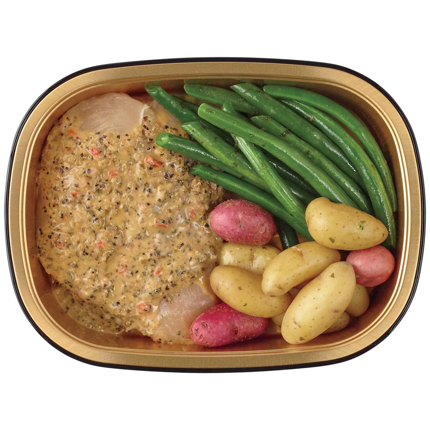 Meal Simple by H-E-B Chipotle Lime Chicken Breast, Potatoes & Green Beans; image 1 of 3