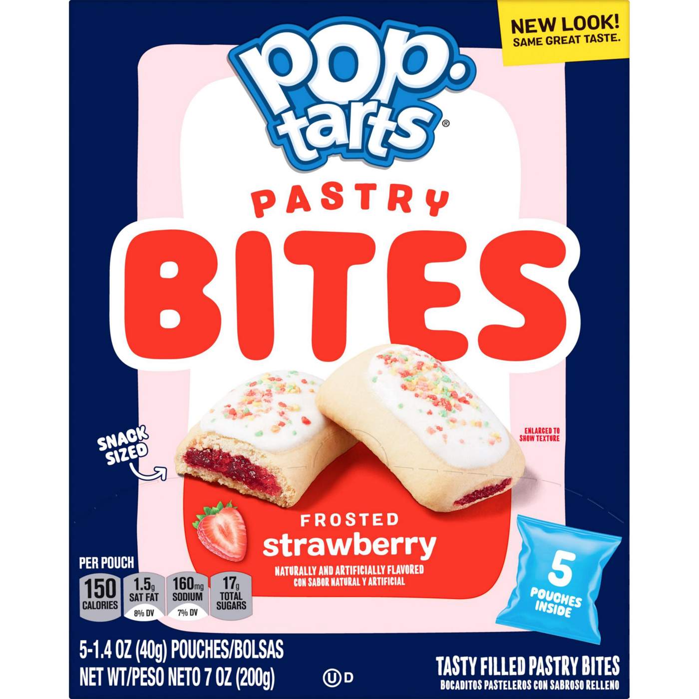 Pop-Tarts Frosted Strawberry Baked Pastry Bites; image 1 of 6