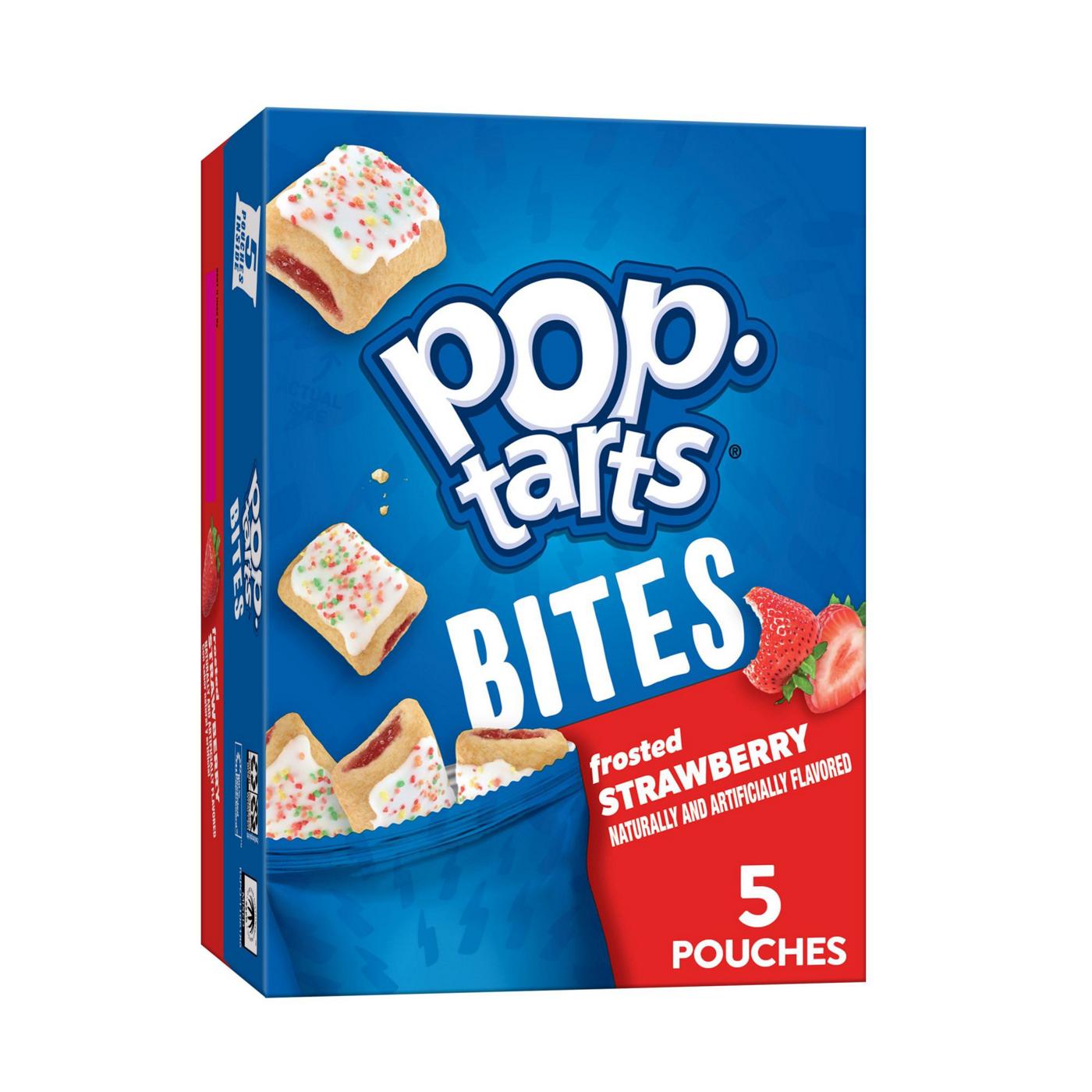 Pop-Tarts Frosted Strawberry Bites - Shop Toaster Pastries at H-E-B
