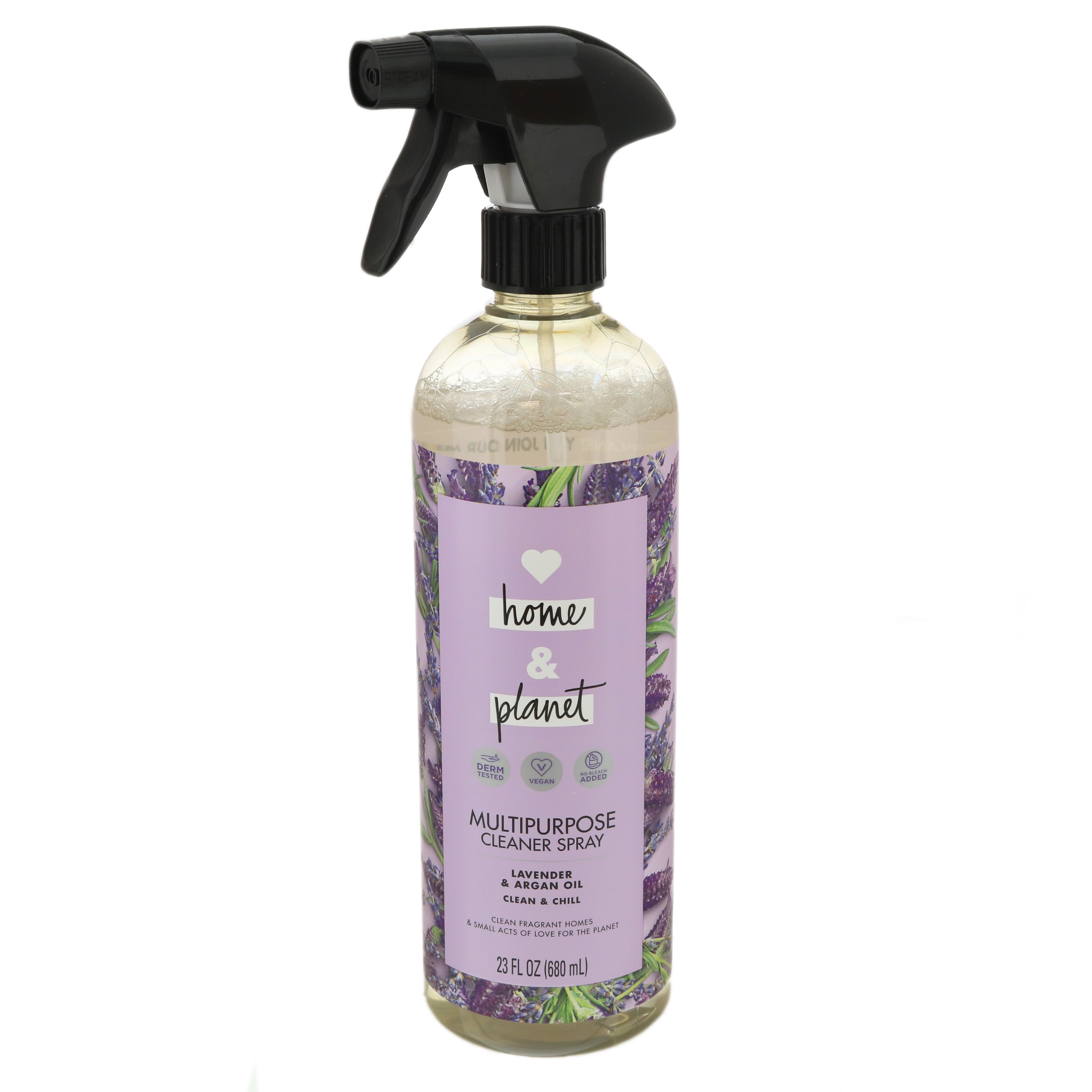 Love Home and Lavender & Argan Oil Multipurpose Clean Spray