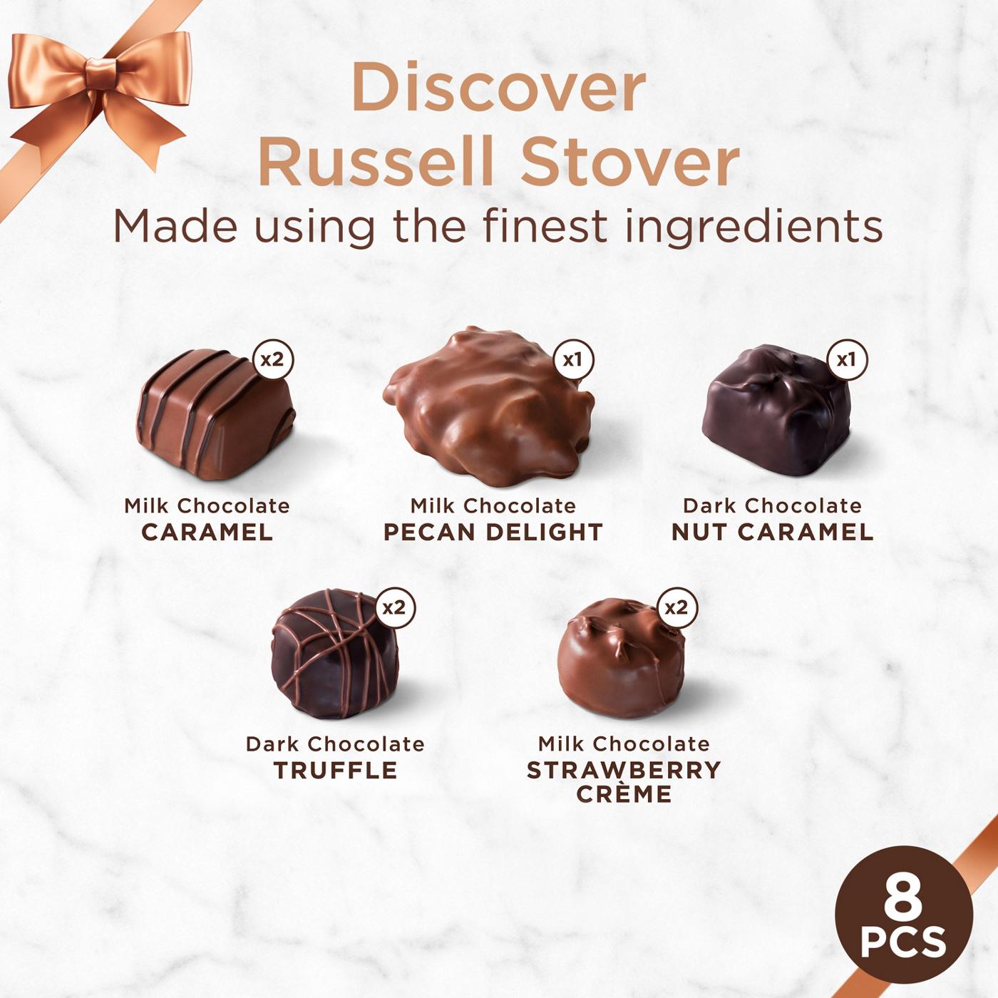 Russell Stover Assorted Chocolates Copper Foil Gift Box; image 6 of 8