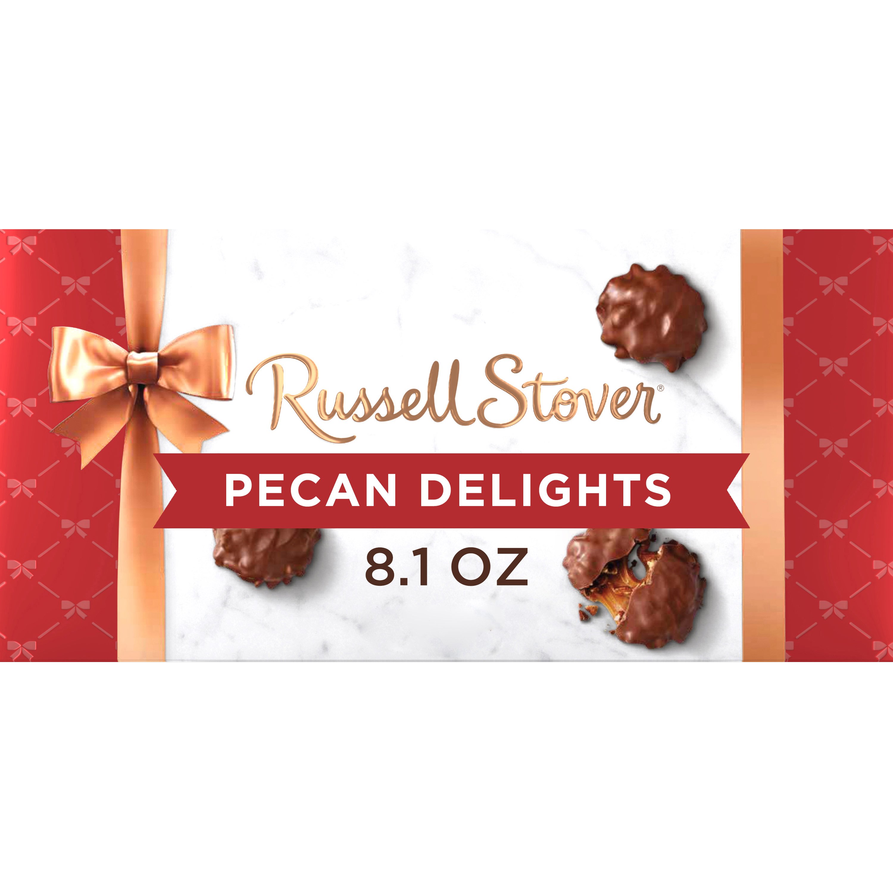 Russell Stover Pecan Delights Milk Chocolate Candy Gift Box - Shop ...